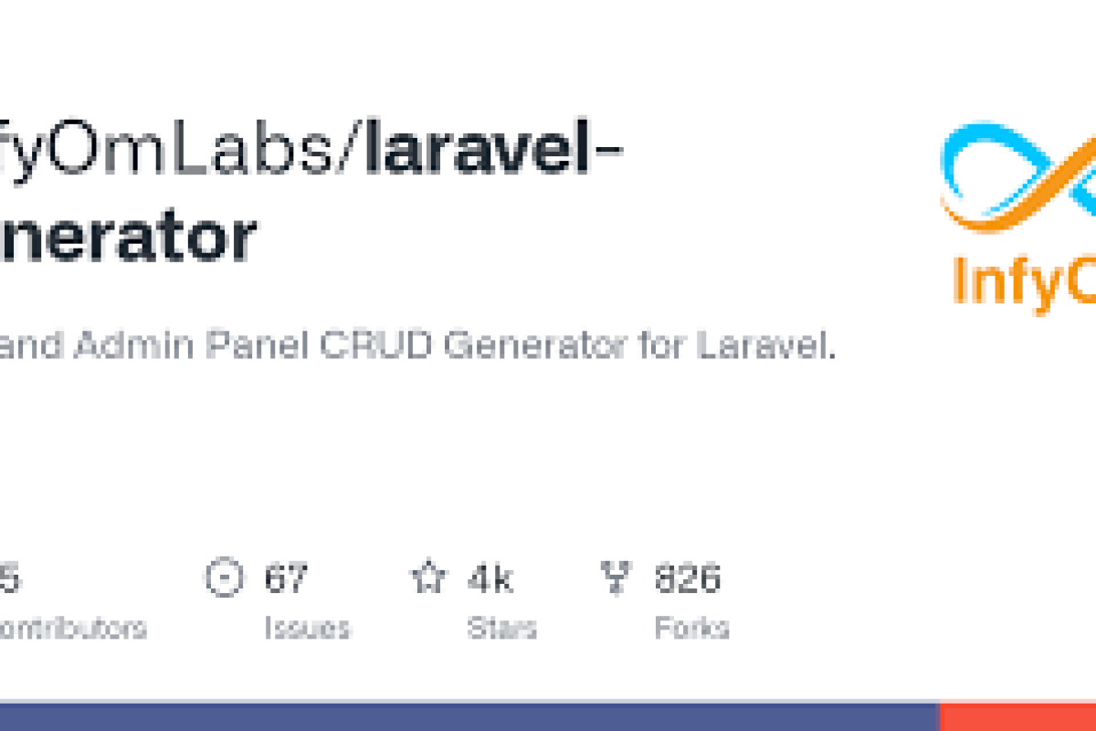 البدء مع InfyOm Generator في Laravel 9 – دليل شامل للمبتدئين